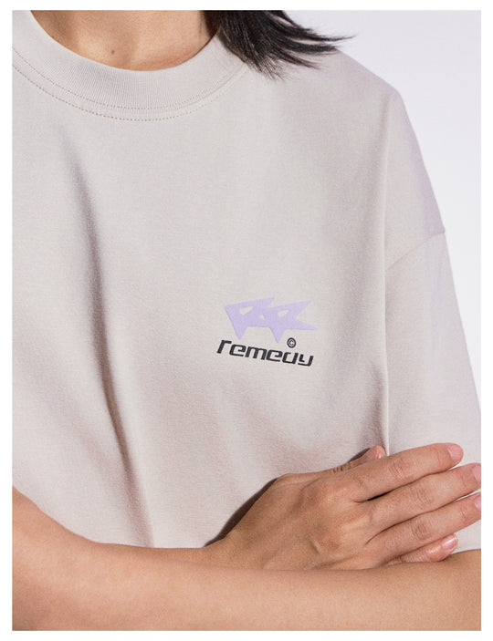 Remedy Flocking Logo Print Tee | Face 3 Face