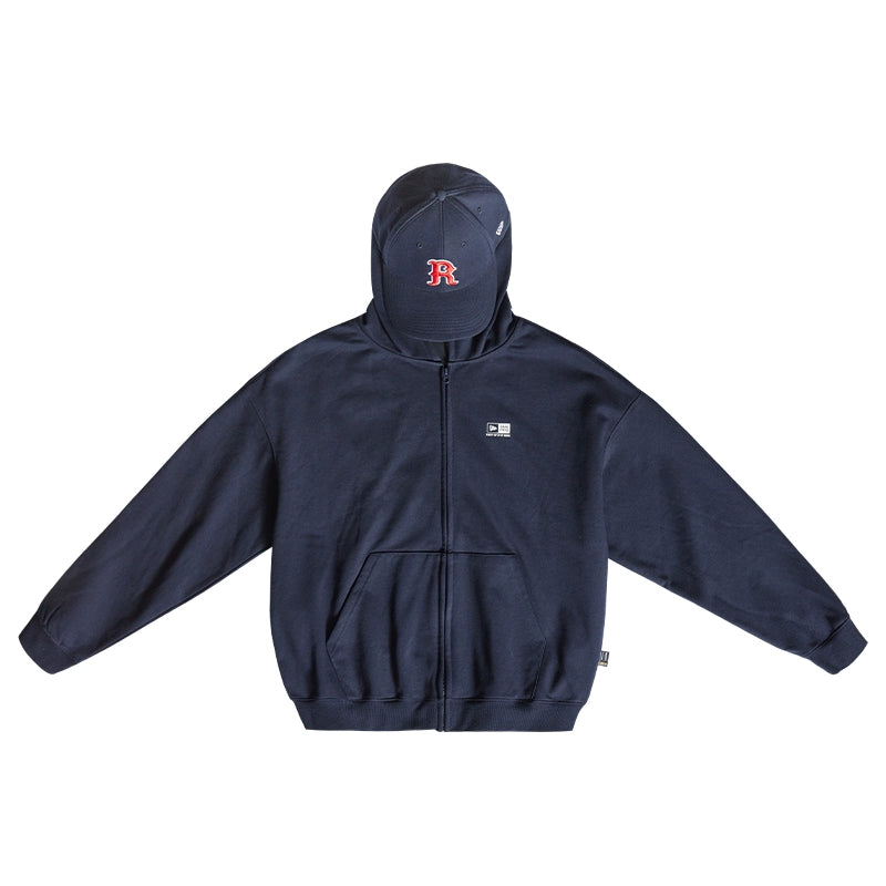 Remedy Baseball Cap Hood Zip Up Hoodie | Face 3 Face