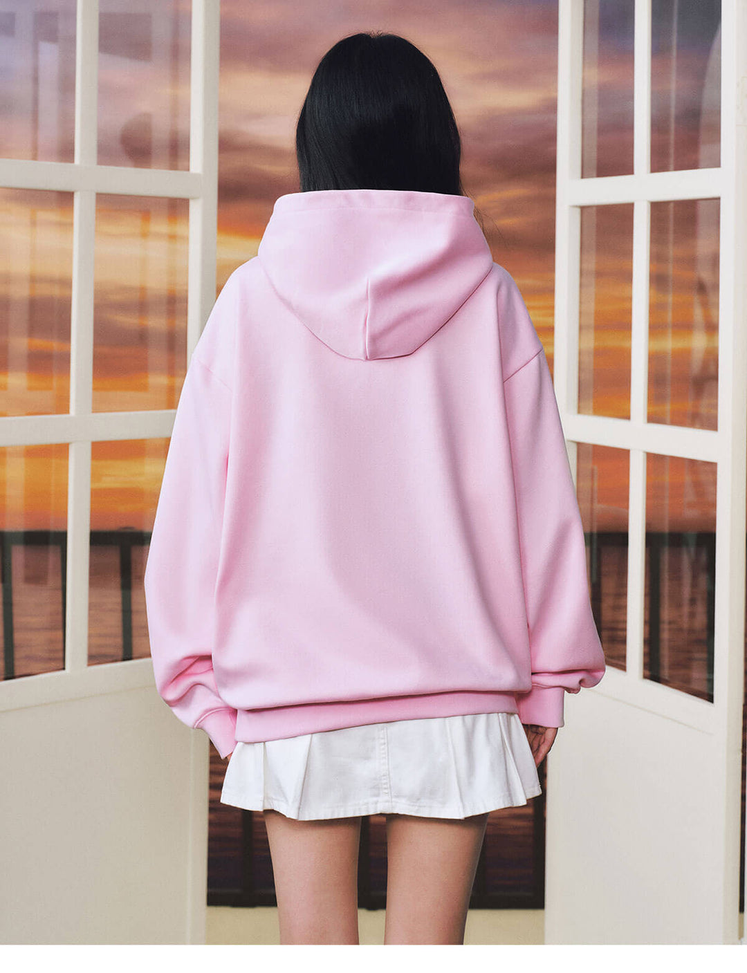 MEDM Star Hood Lining Logo Patch Hoodie | Face 3 Face