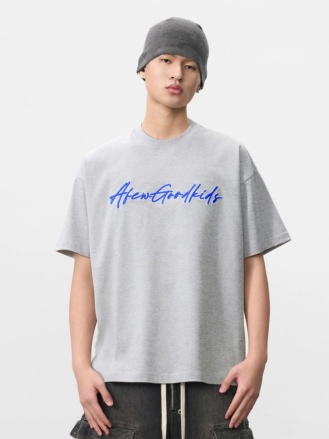 AFGK 3D Logo Embroidered Tee | Face 3 Face