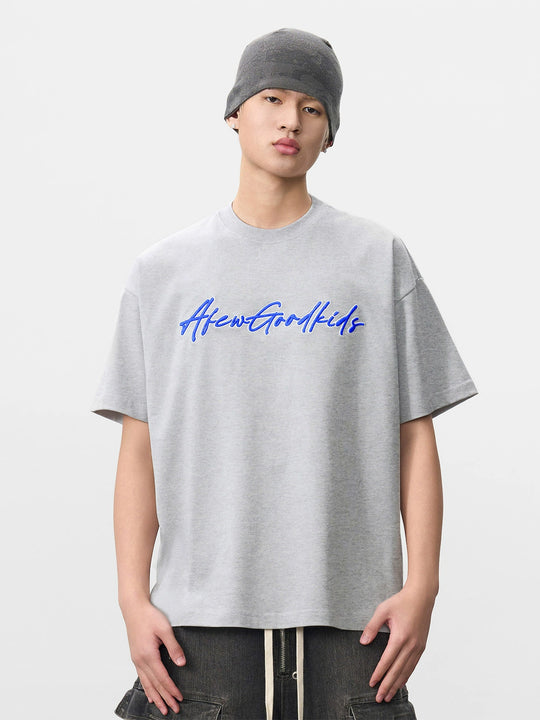 AFGK 3D Logo Embroidered Tee | Face 3 Face