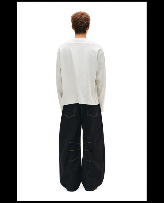 NOVACAM Leopard Digital Print Long Sleeve Tee | Face 3 Face