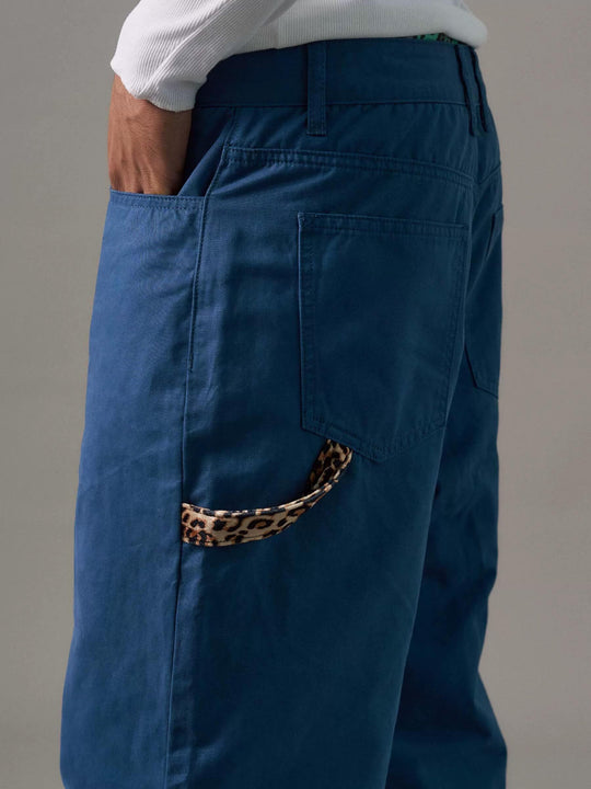S45 Leopard Strap Work Pants | Face 3 Face