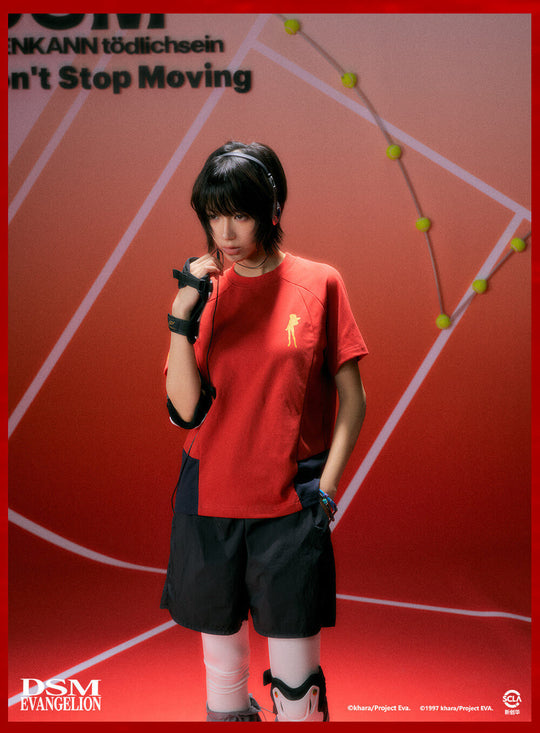 DSM x EVA Plugsuit Inspired Quick Dry Short Sleeve Tee