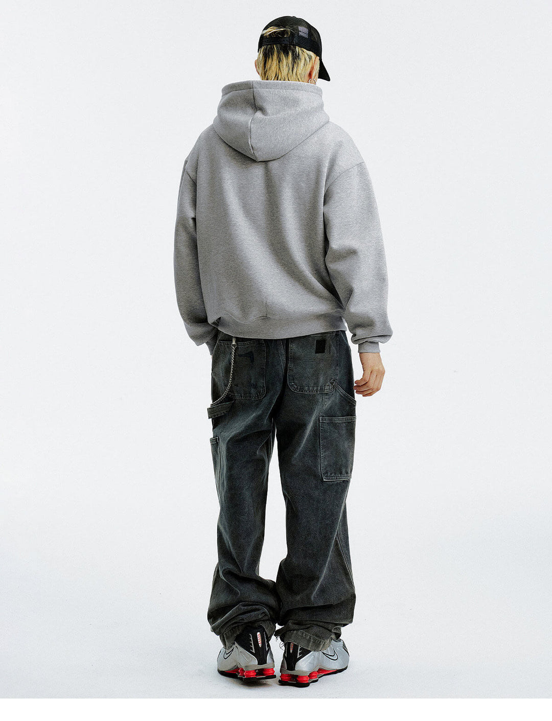 MEDM Star Logo Leather Patch Hoodie | Face 3 Face