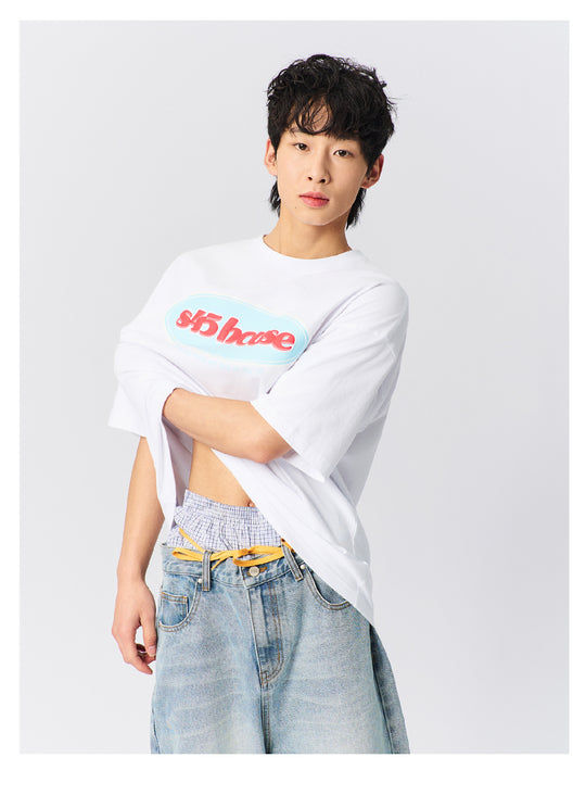 S45 Basic Contrast Logo Tee | Face 3 Face