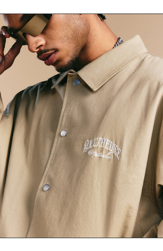 1807 ROLLTHEDICE Chain Stitched Coach Jacket | Face 3 Face