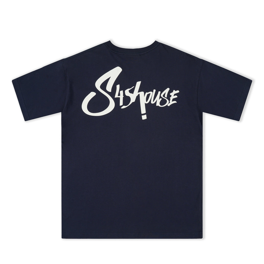 S45 Graffiti Font Logo Print Tee | Face 3 Face