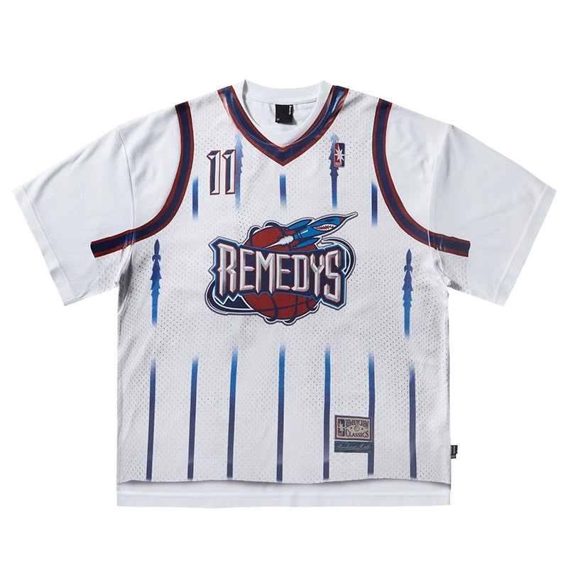Remedy Rocket Jersey Digital Print Tee | Face 3 Face