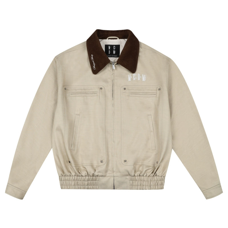 MEDM Studded Harrington Jacket | Face 3 Face