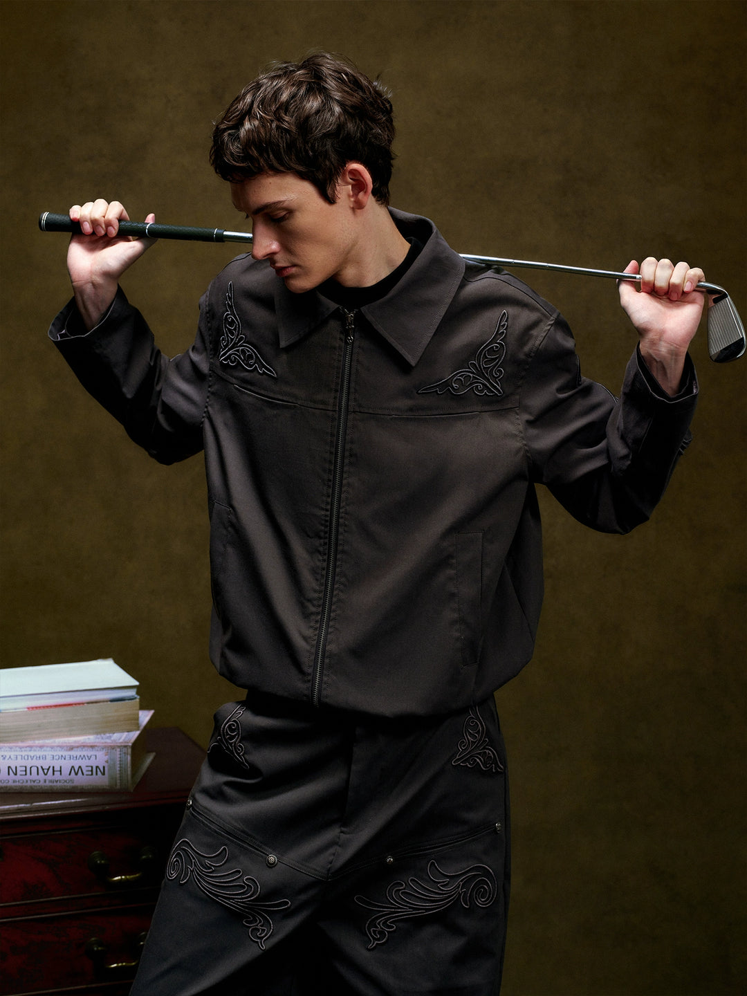 YADcrew 3D Embroidered Work Jacket | Face 3 Face