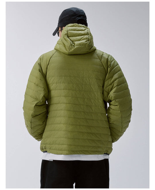 F2CE Lightweight Hooded Outdoor Down Jacket | Face 3 Face