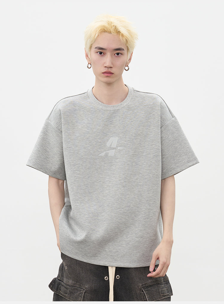 AFGK Air Layer Logo Embroidered Tee | Face 3 Face