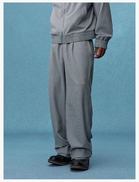 MEDM Houndstooth Track Pants | Face 3 Face