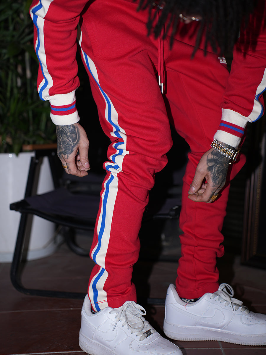 TGFCLUB Snake Design Side Stripe Track Jacket and Track Pants | Face 3 Face