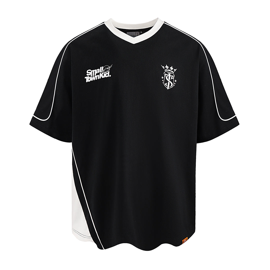STK SmallTownKid Logo Flame Soccer Jersey | Face 3 Face