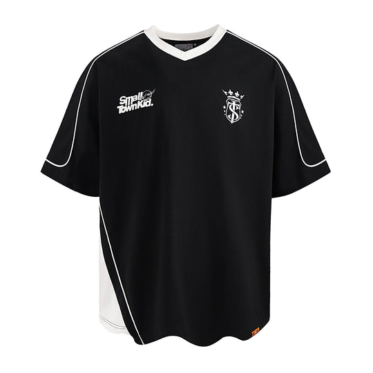 STK SmallTownKid Logo Flame Soccer Jersey | Face 3 Face