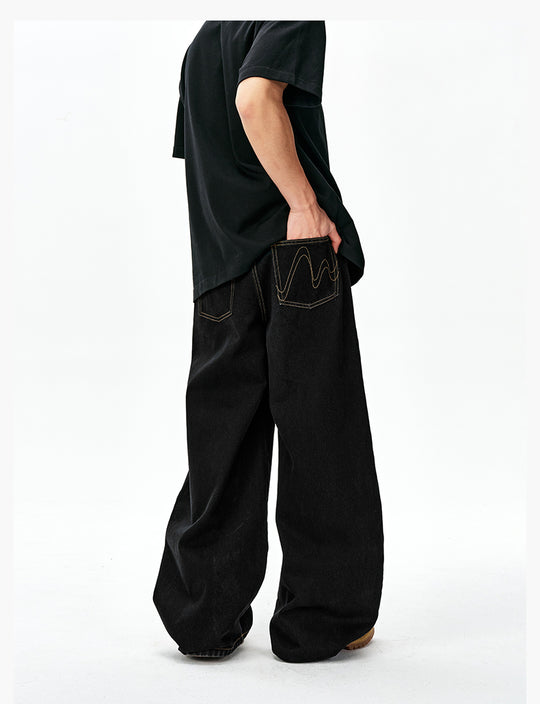 MEDM Baggy Denim Machete Jeans | Face 3 Face