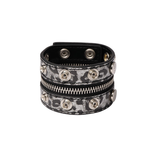 KARMANISTIC Original Punk Zipper Bracelet | Face 3 Face
