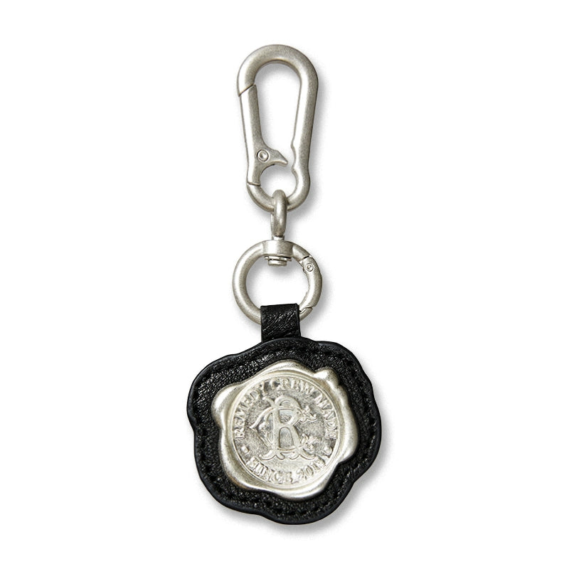 Remedy Metal Wax Seal Keychain Charm | Face 3 Face
