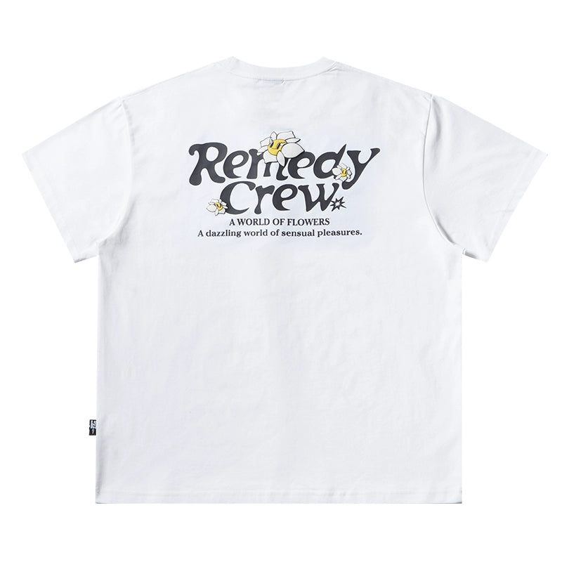 Remedy 3D Flower Logo Print Cool Touch Tee | Face 3 Face