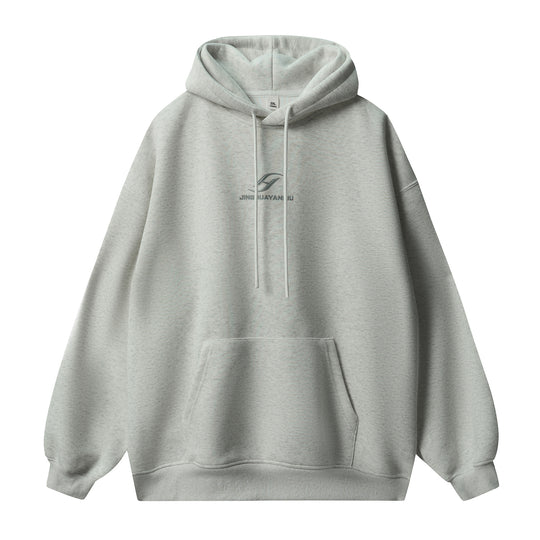 JHYQ Basic Paint Logo Printed Hoodie | Face 3 Face