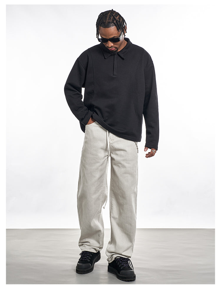 F3F Select Basic Drawstring Belt Pants | Face 3 Face