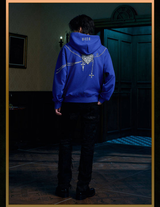 MEDM × HUNTER×HUNTER Character Icon Zip Up Hoodie | Face 3 Face