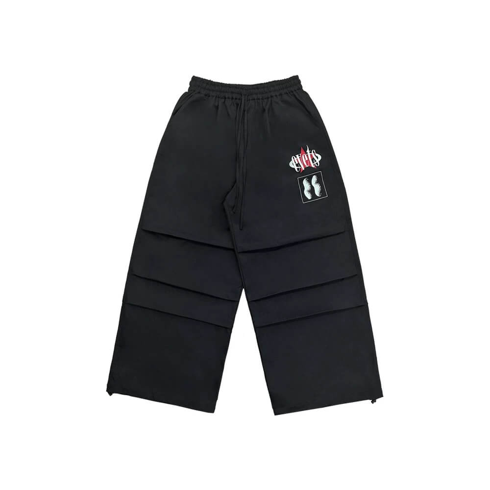 EVETS Pleated Baggy Paratrooper Pants | Face 3 Face