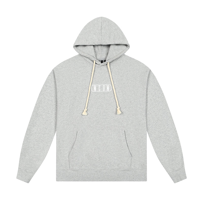 MEDM Embroidery Capsule Logo Letter Hoodie