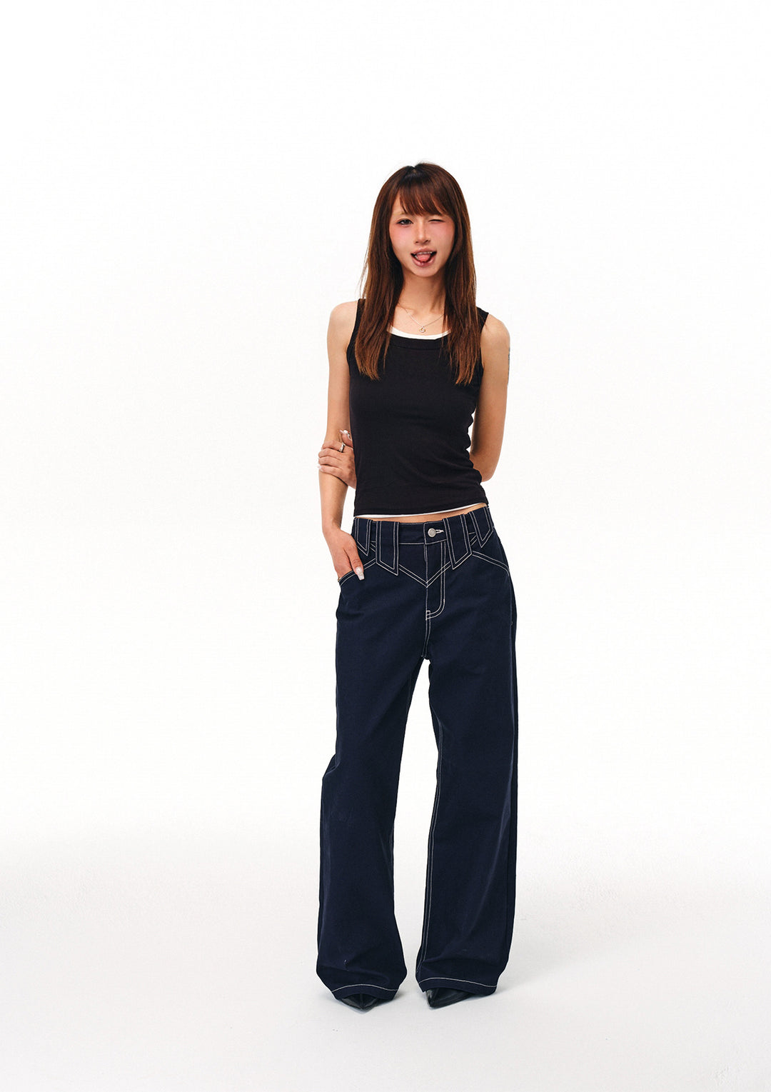 EVILKNIGHT(EK) Devil Eye Structured Canvas Pants | Face 3 Face