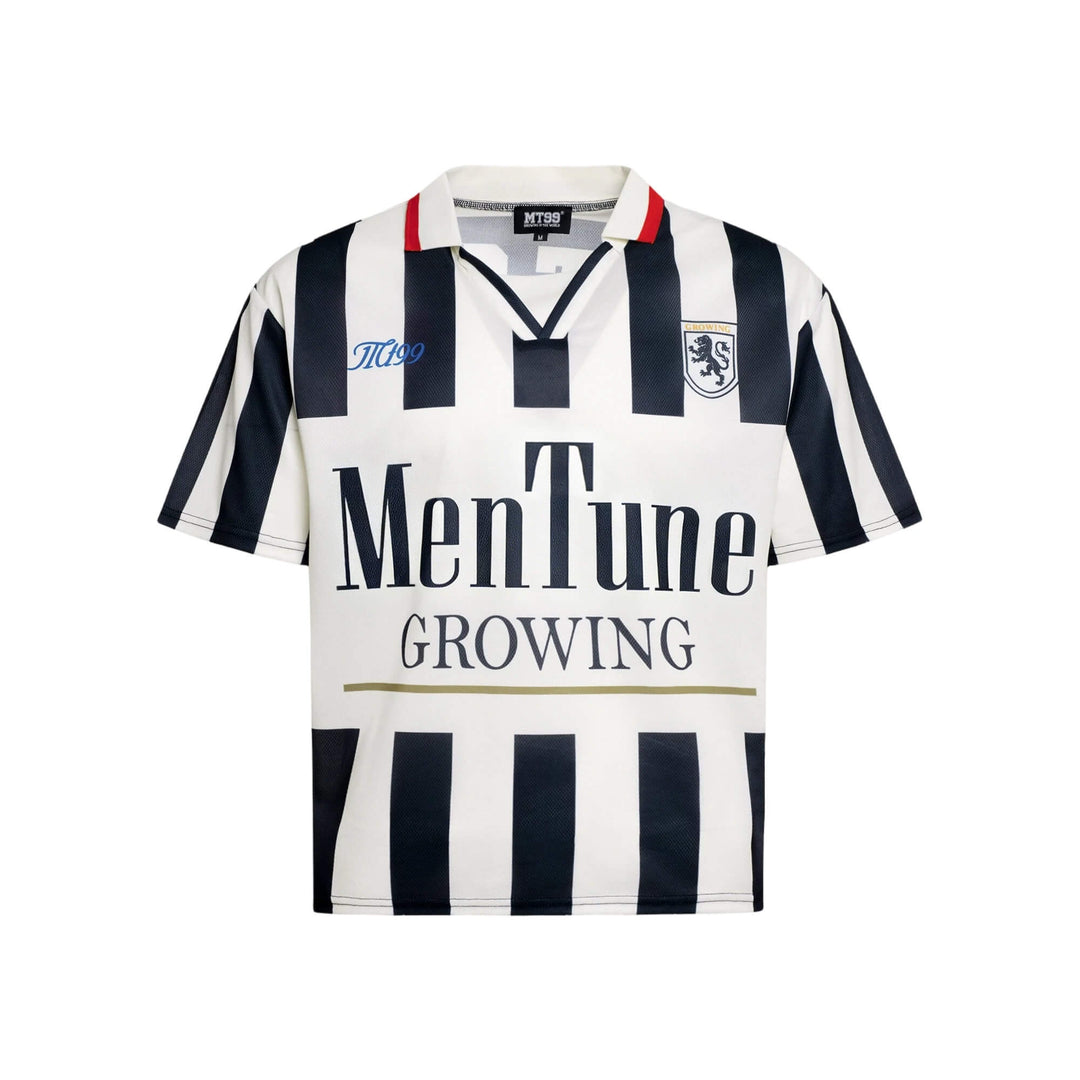 F3F Select Parody Striped Short Sleeve Soccer Jersey | Face 3 Face