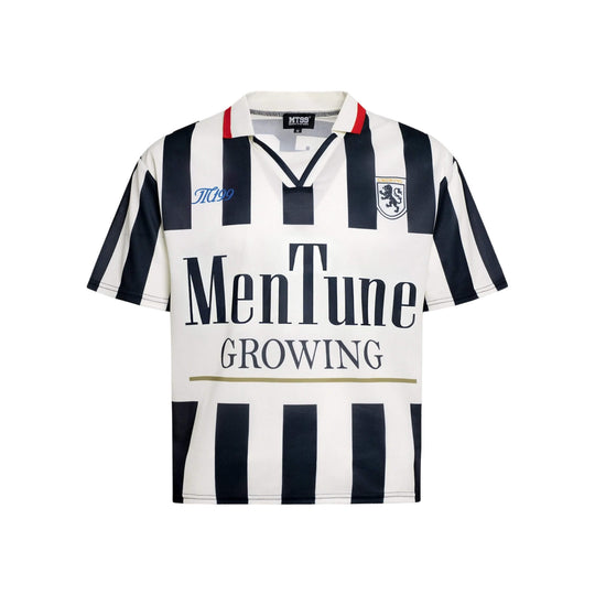 F3F Select Parody Striped Short Sleeve Soccer Jersey | Face 3 Face