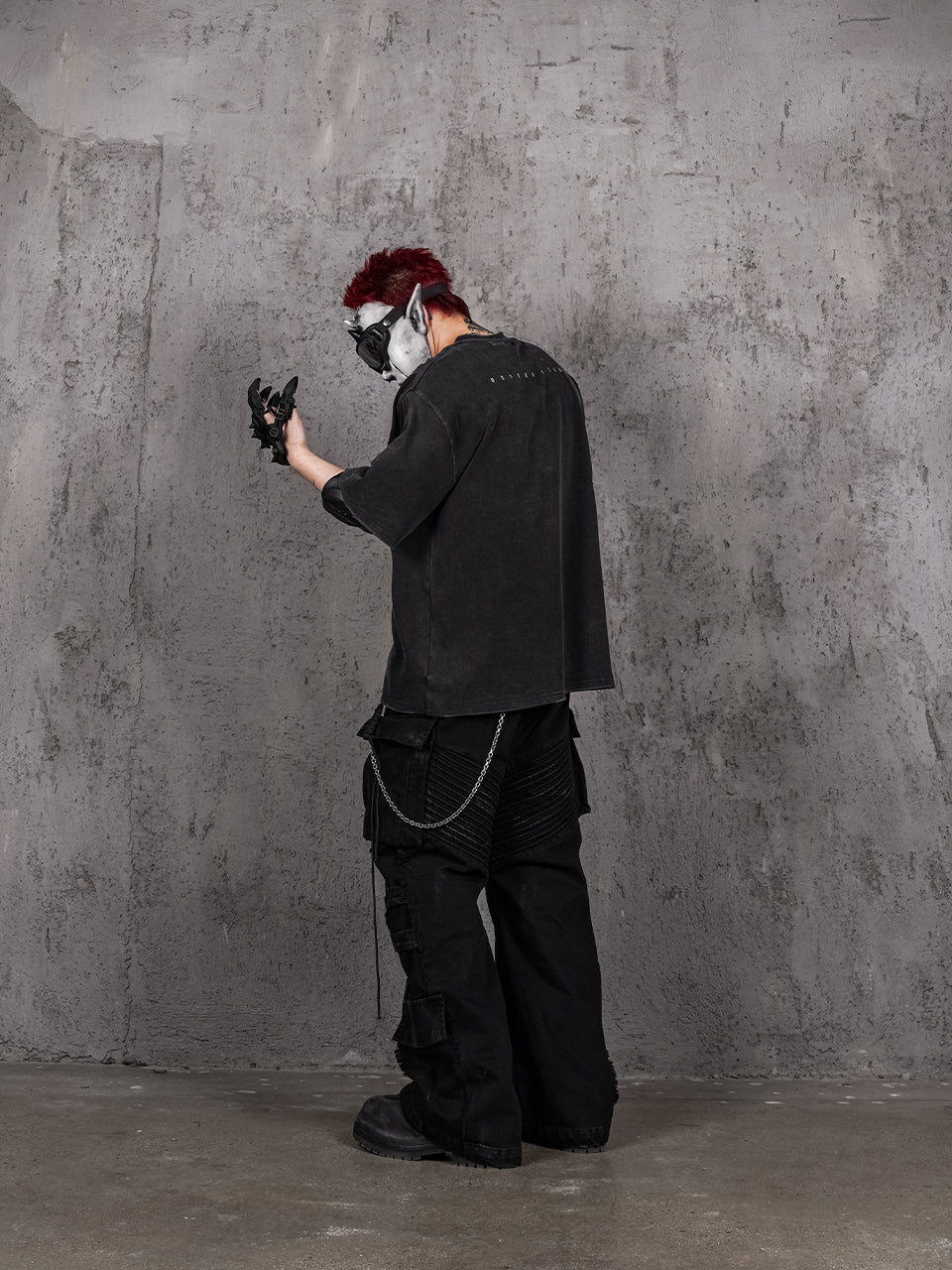 UNDERWATER Vintage Washed Destroyed Print Tee | Face 3 Face