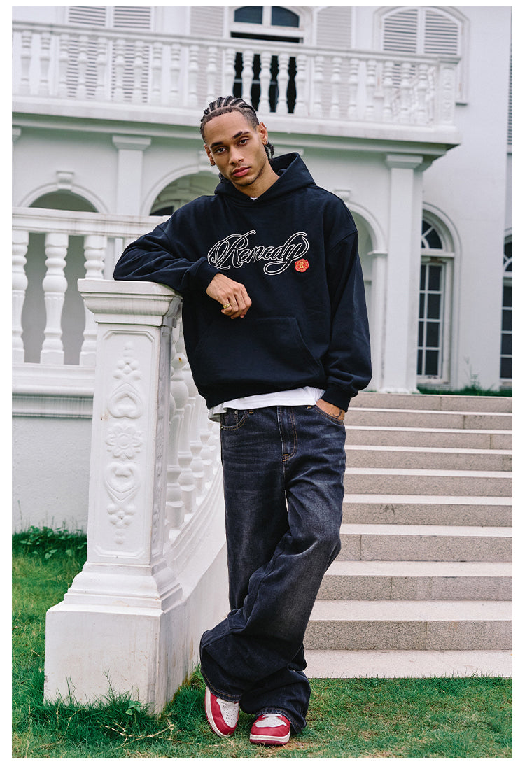 Remedy Metal Wax Seal 3D Logo Embroidered Hoodie | Face 3 Face