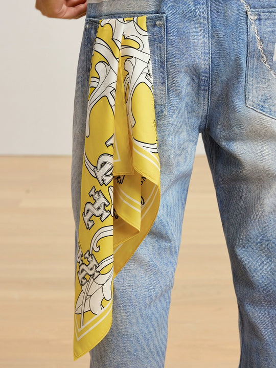 Small Town Kid Cross Logo Square Scarf / Bandana | Face 3 Face