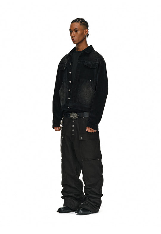 ANTIDOTE Multi Pocket Canvas Utility Jeans | Face 3 Face