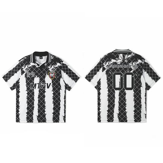 MOUNTAINFEVER Coconut Stripe Soccer Jersey Polo | Face 3 Face