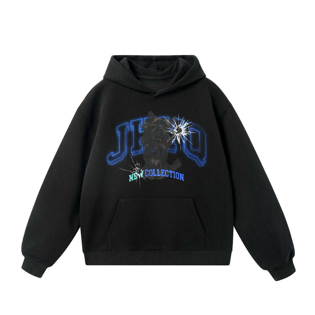 JHYQ French Bulldog Graphic Hoodie | Face 3 Face
