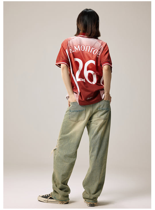 Remedy Luv & Kisses Soccer Jersey Polo Shirt | Face 3 Face