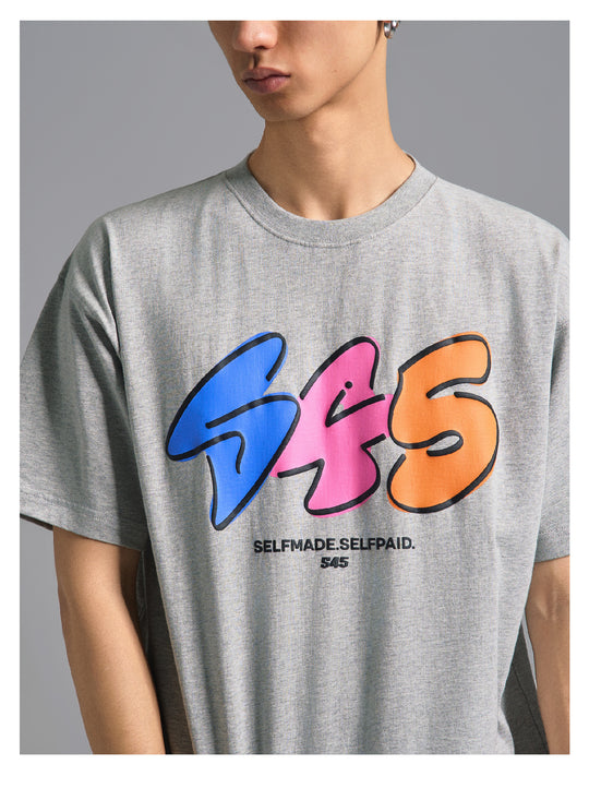 S45 Letter Graffiti Logo Tee | Face 3 Face