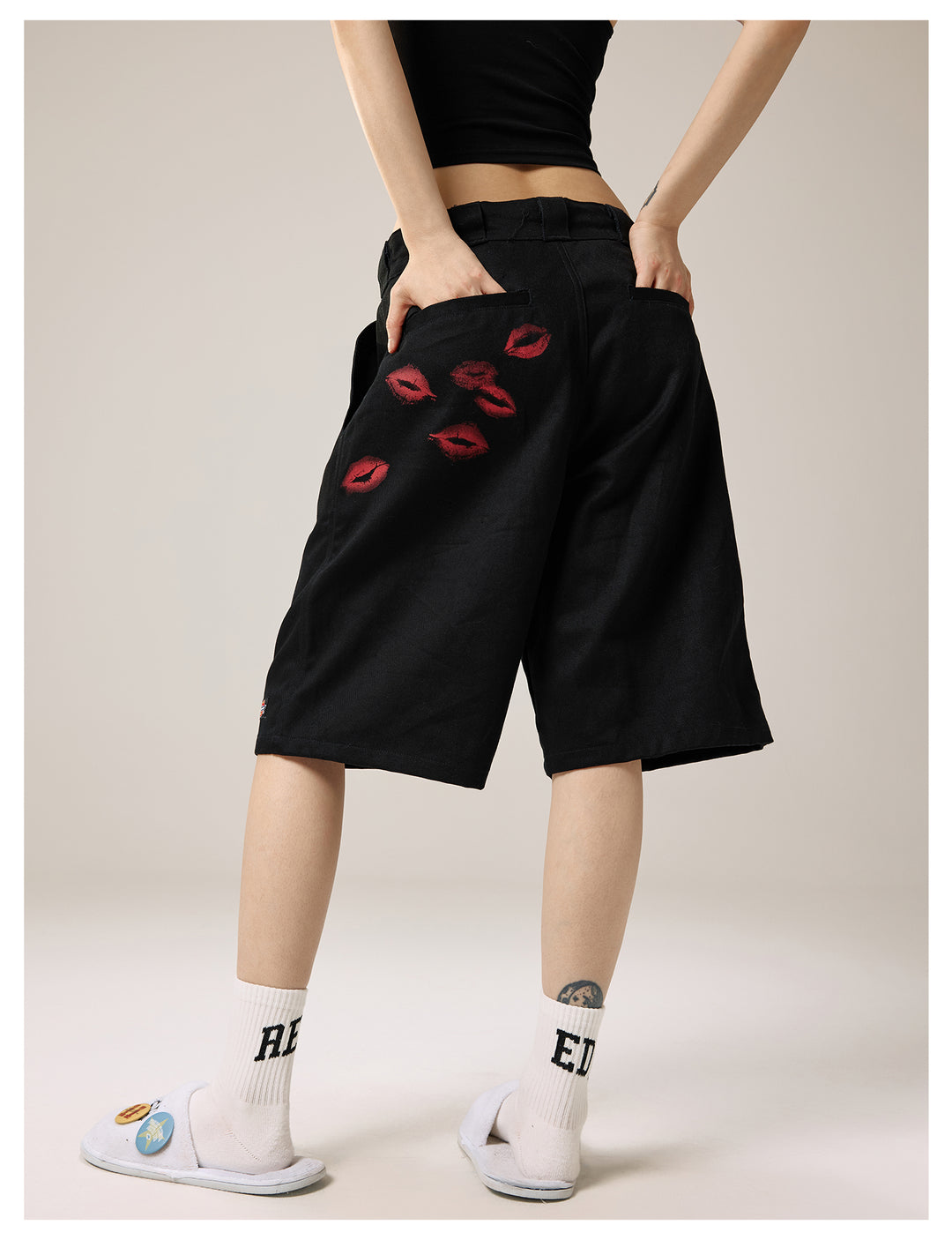 Remedy Kiss Mark Work Shorts | Face 3 Face