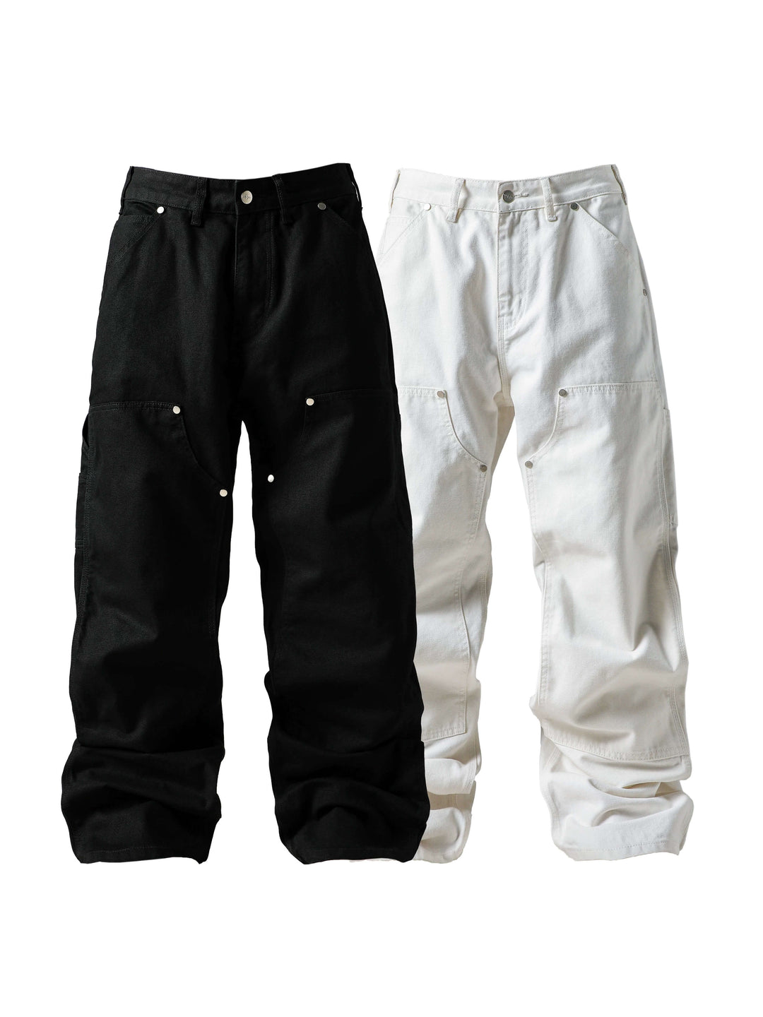 KARMANISTIC Double Knee Riveted Painter Pants | Face 3 Face