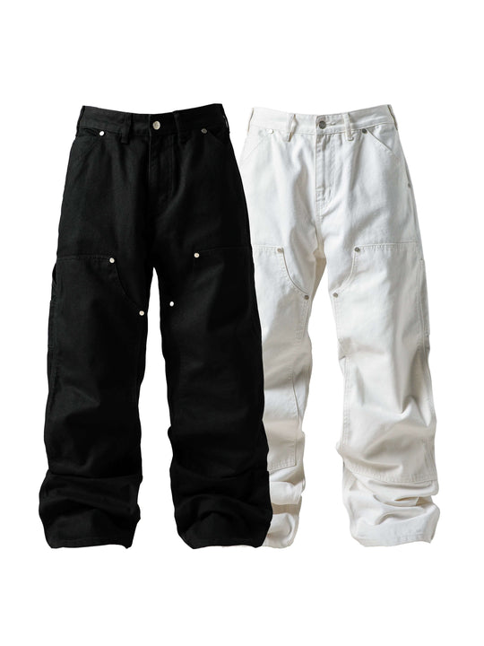KARMANISTIC Double Knee Riveted Painter Pants | Face 3 Face
