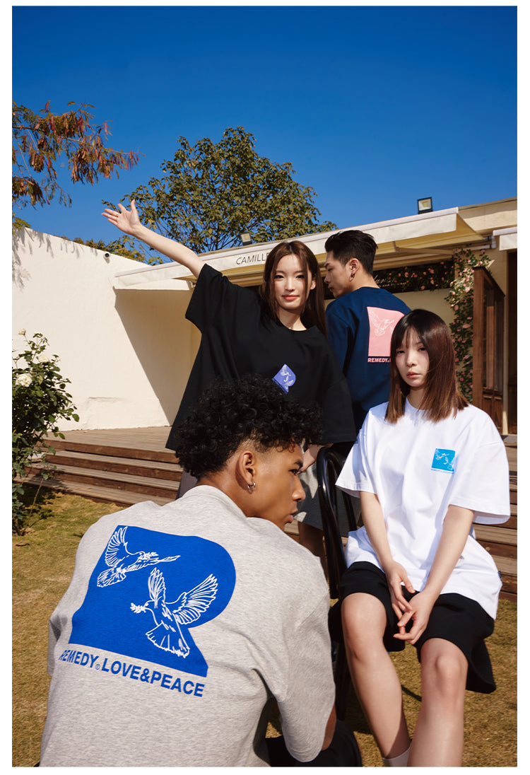 Remedy Peace Dove Print Cool Touch Tee | Face 3 Face