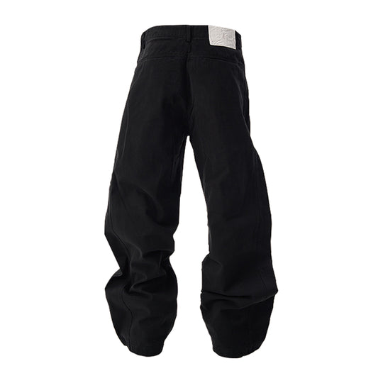 KARMANISTIC Logo Print Baggy Jeans | Face 3 Face