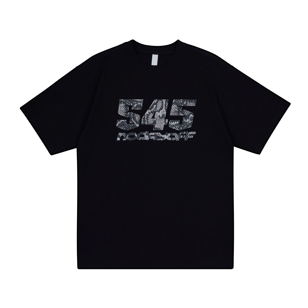 S45 Snake Pattern Basic Logo Tee | Face 3 Face