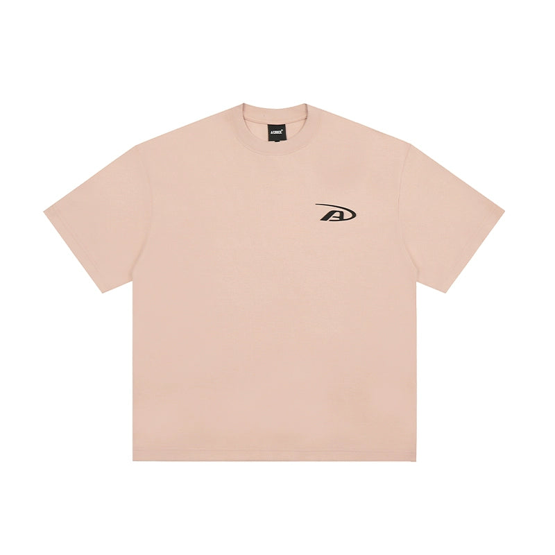 Graphic Tee | Achock Heavyweight Basic Logo Print Tee | Face 3 Face