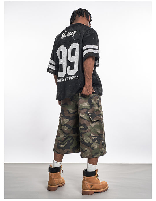 F3F Select Functional Camouflage Baggy Shorts | Face 3 Face