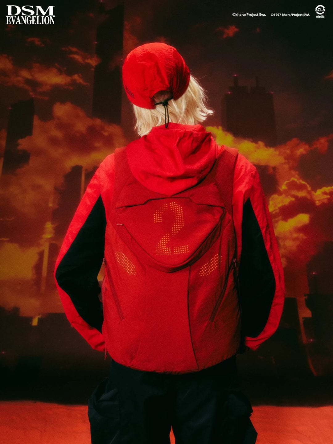 DSM x EVA Plugsuit Inspired Lightweight Backpack | Face 3 Face